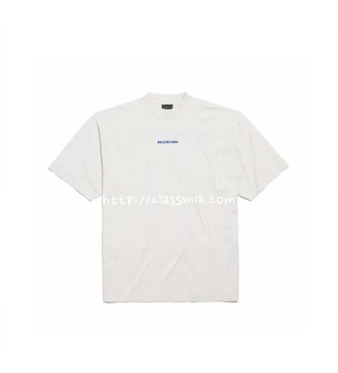 발렌시아가 25 한정판 남여공용 반팔 티셔츠 A12264