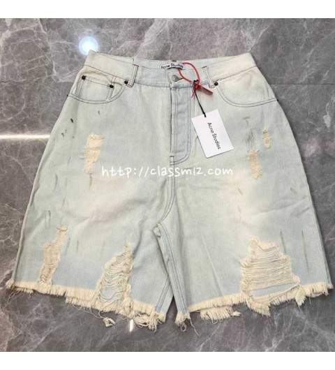 아크네 25 한정판 7608 청바지 반바지 A12271