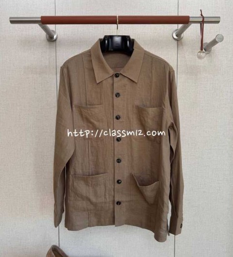 Brunello Cucinelli 25 한정판 긴팔 셔츠 A12277