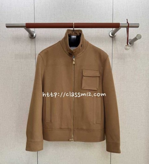 Brunello Cucinelli 25 한정판 양털 긴팔 자켓 A12287
