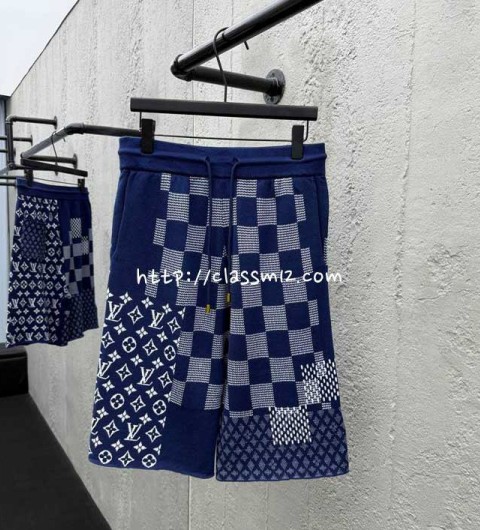 루이비통 25 한정판 남여공용 반바지 A12341
