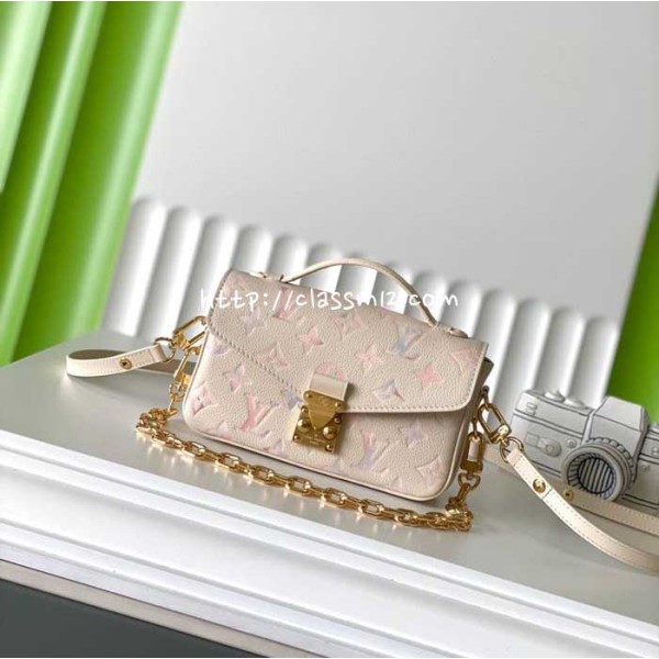 루이비통 25 한정판 M25682 POCHETTE METIS 크로스백 가방 C5334