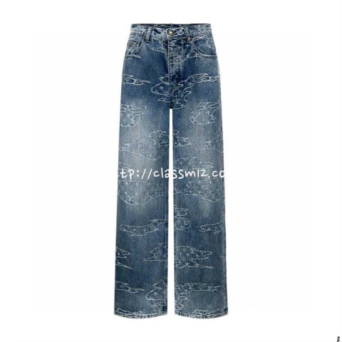 루이비통 25 한정판 Nigo 청바지 긴바지 A12435