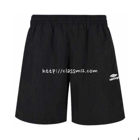 발렌시아가 25 한정판 남여공용 반바지 A12456