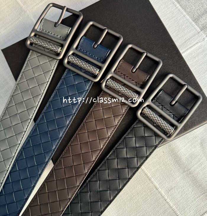 보테가베네타 25 한정판 Intrecciato 3.5cm 벨트 F1167