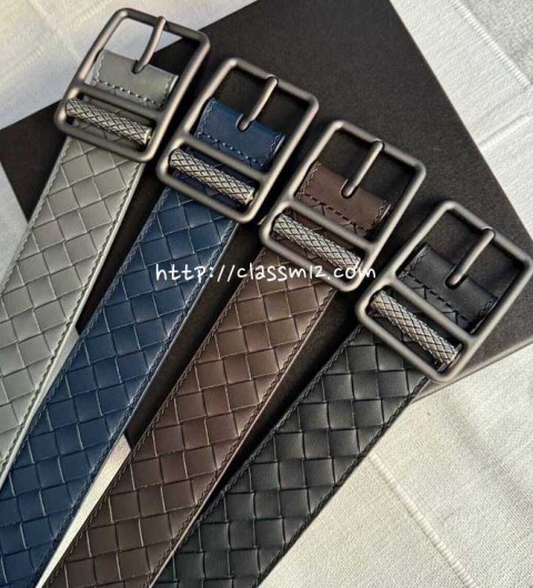 보테가베네타 25 한정판 Intrecciato 3.5cm 벨트 F1167