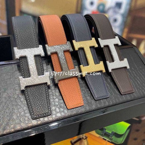 에르메스 25 한정판 3.8cm 양면 벨트 F1173