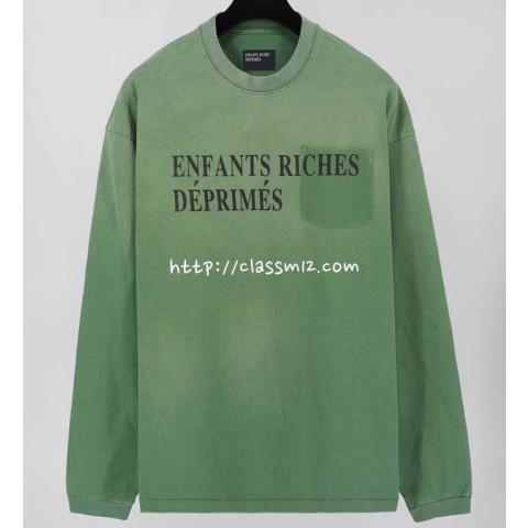 ERD Enfants Riches Déprimés 25 한정판 남여공용 긴팔 티셔츠 A12498