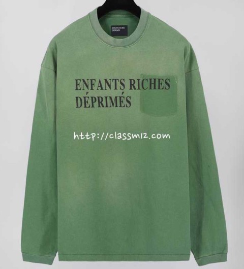 ERD Enfants Riches Déprimés 25 한정판 남여공용 긴팔 티셔츠 A12498