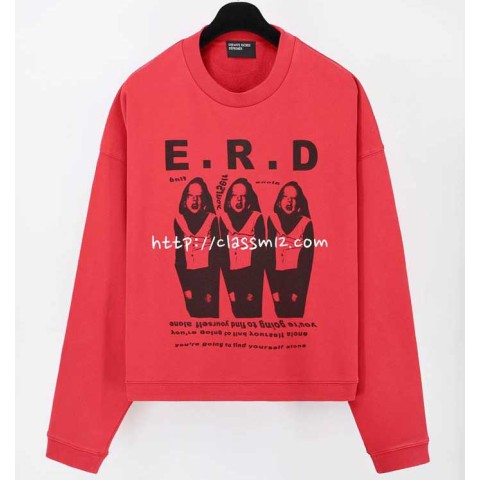 ERD Enfants Riches Déprimés 25 한정판 남여공용 긴팔 맨투맨 A12502