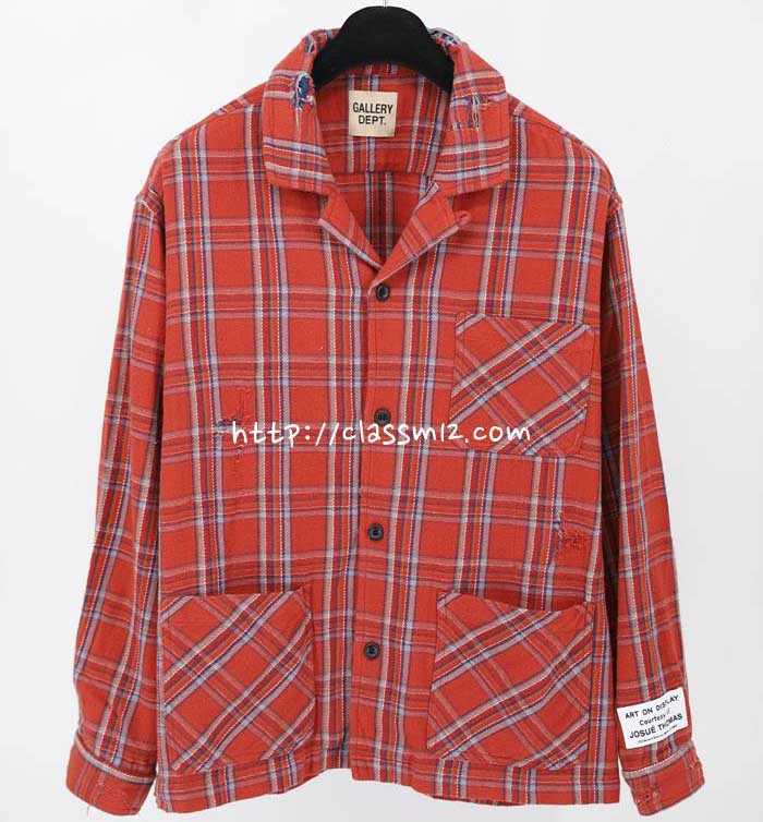 Gallery Dept 갤러리 디파트먼트 25 한정판 긴팔 셔츠 A12546