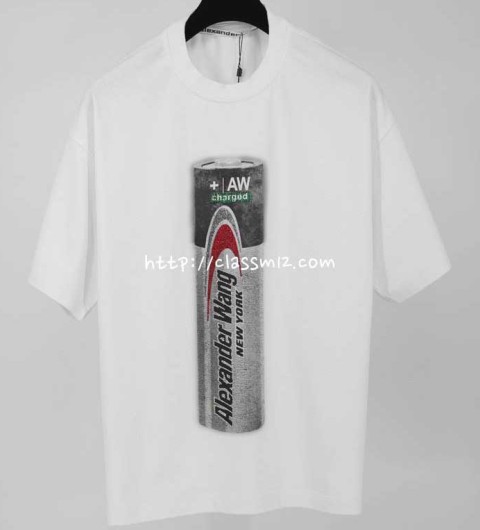 알렉산더왕 25 한정판 남여공용 반팔 티셔츠 A12562