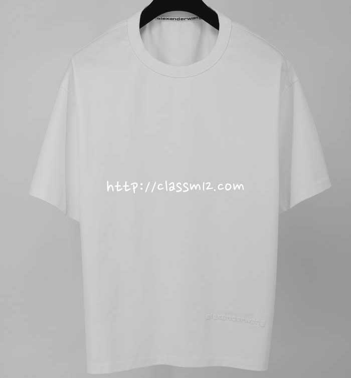 알렉산더왕 25 한정판 남여공용 반팔 티셔츠 A12563