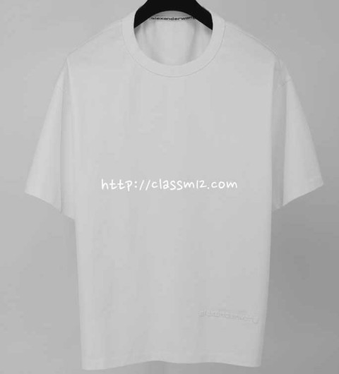 알렉산더왕 25 한정판 남여공용 반팔 티셔츠 A12563