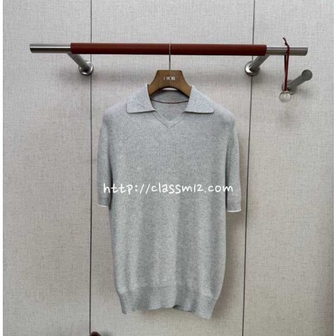 브루넬로쿠치넬리 25 한정판 반팔 니트 A12621