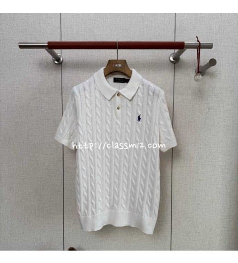Ralph Lauren Polo 랄프로렌 폴로 25 한정판 반팔 니트 A12624