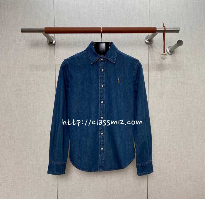 Ralph Lauren Polo 랄프로렌 폴로 25 한정판 긴팔 청셔츠 A12641