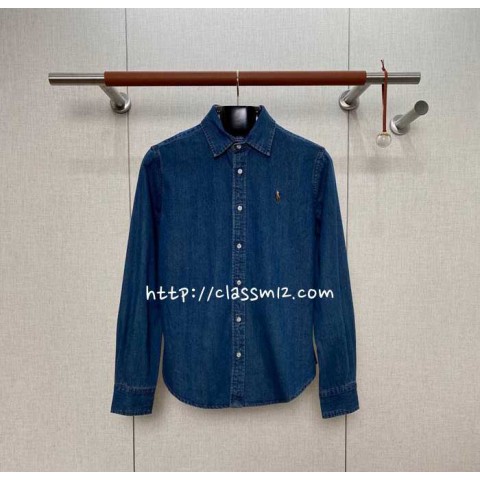Ralph Lauren Polo 랄프로렌 폴로 25 한정판 긴팔 청셔츠 A12641