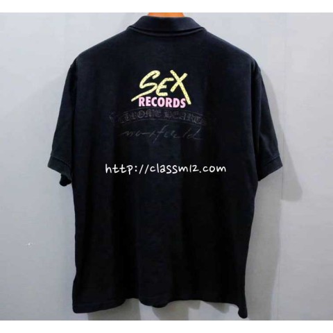 크롬하츠 25 한정판 Mattyboy Sex Record POLO 남여공용 반팔 티셔츠 A12648
