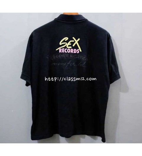크롬하츠 25 한정판 Mattyboy Sex Record POLO 남여공용 반팔 티셔츠 A12648