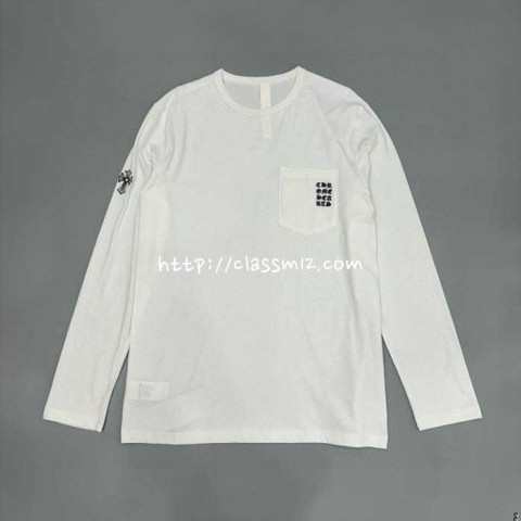 크롬하츠 25 한정판 남여공용 긴팔 티셔츠 A12682