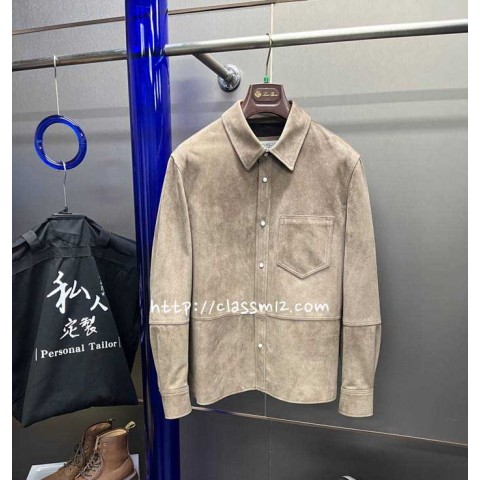 브루넬로쿠치넬리 25 한정판 AG25603 양가죽 램스킨 긴팔 자켓 A12692