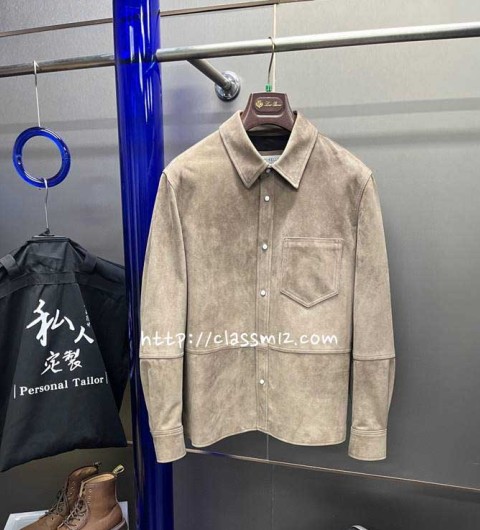 브루넬로쿠치넬리 25 한정판 AG25603 양가죽 램스킨 긴팔 자켓 A12692