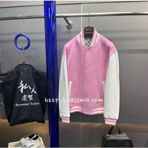 루이비통 25 한정판 XK25008 양털 소가죽 카프스킨 긴팔 자켓 A12698