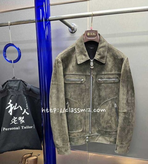 톰포드 25 한정판 양가죽 램스킨 긴팔 자켓 A12714