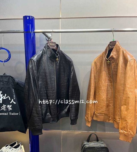 루이비통 25 한정판 XK25003-1 양가죽 램스킨 긴팔 자켓 A12717