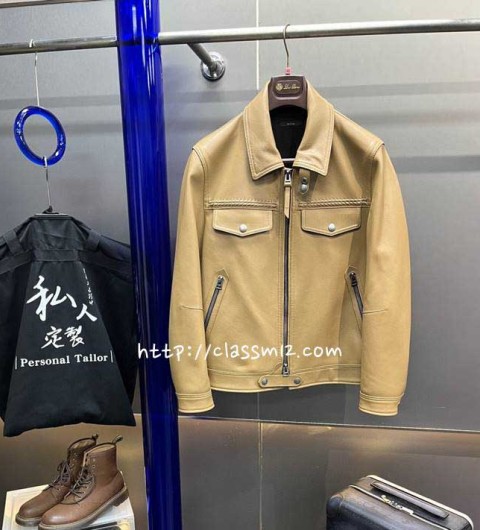 톰포드 25 한정판 AG23107 소가죽 카프스킨 긴팔 자켓 A12721
