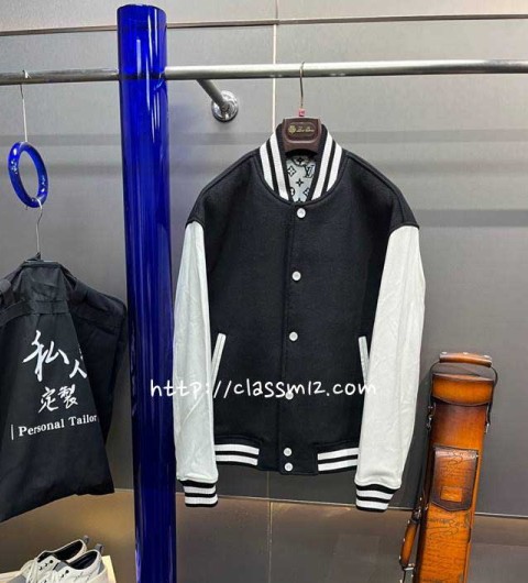 루이비통 25 한정판 XK25008 소가죽 카프스킨 긴팔 자켓 A12726