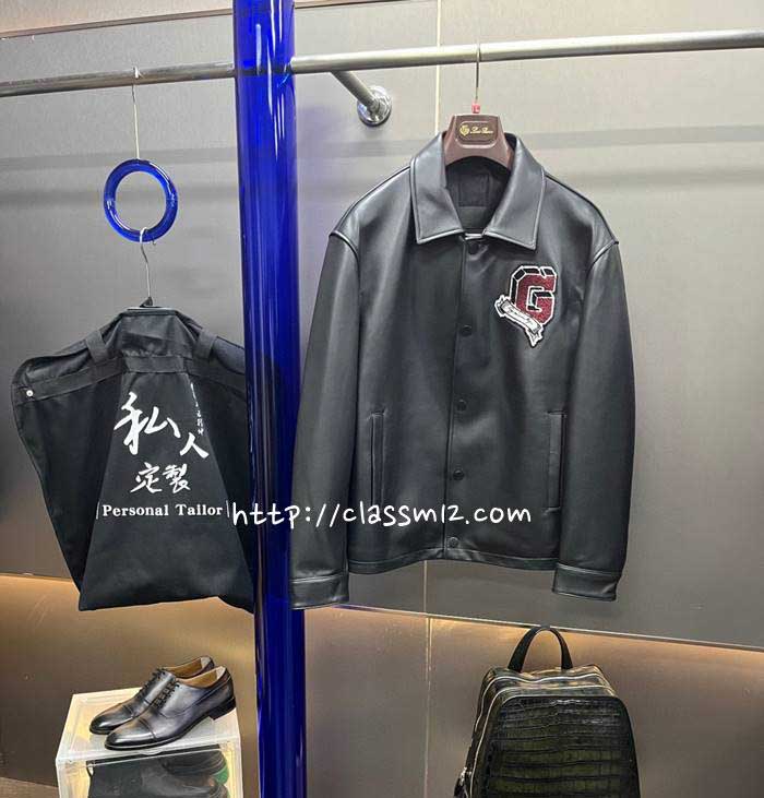 지방시 25 한정판 PY25006 양가죽 램스킨 긴팔 자켓 A12736