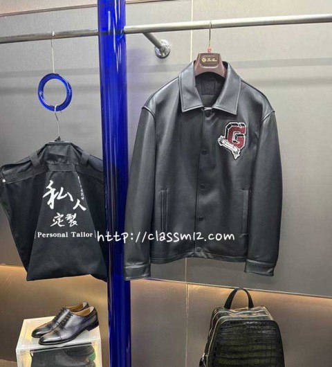 지방시 25 한정판 PY25006 양가죽 램스킨 긴팔 자켓 A12736