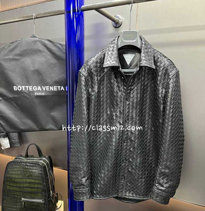 보테가베네타 25 한정판 AG24060 양가죽 램스킨 긴팔 자켓 A12738