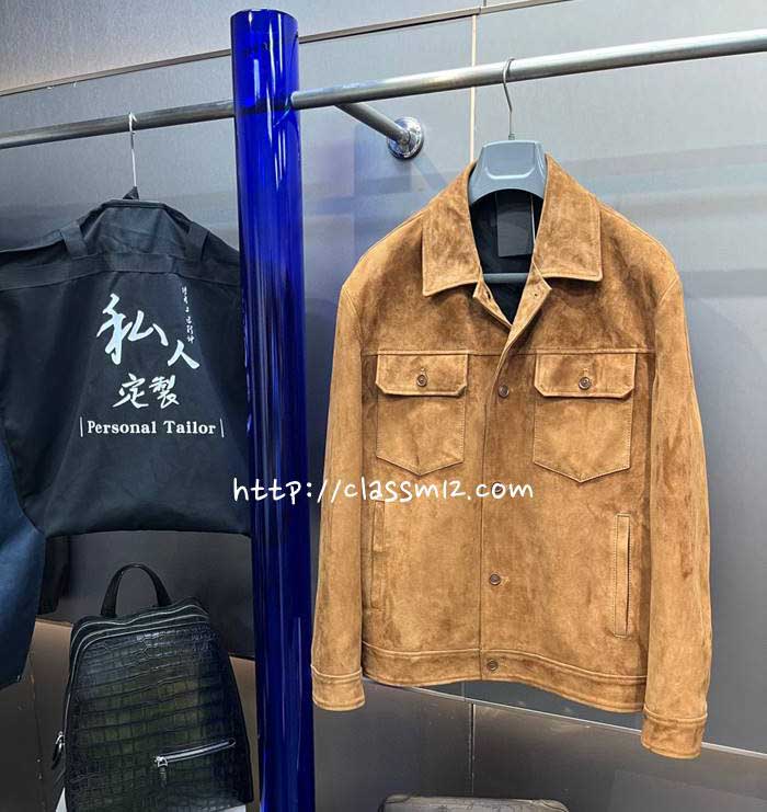 로로피아나 Loro Piana 25 한정판 AG25808 양가죽 램스킨 긴팔 자켓 A12746