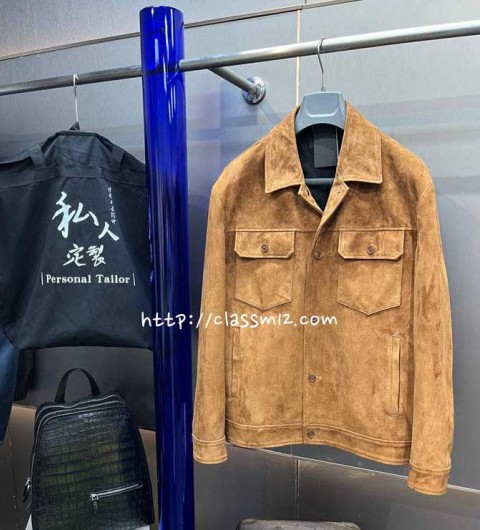 로로피아나 Loro Piana 25 한정판 AG25808 양가죽 램스킨 긴팔 자켓 A12746