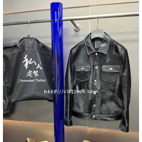 톰포드 25 한정판 AG220801 소가죽 카프스킨 긴팔 자켓 A12747