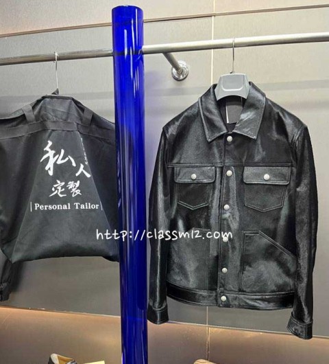 톰포드 25 한정판 AG220801 소가죽 카프스킨 긴팔 자켓 A12747