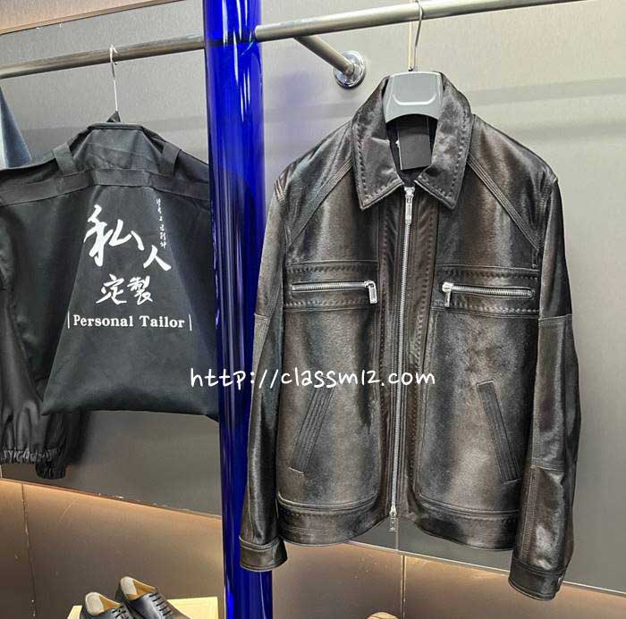 벨루티 25 한정판 AG2155 소가죽 카프스킨 긴팔 자켓 A12754
