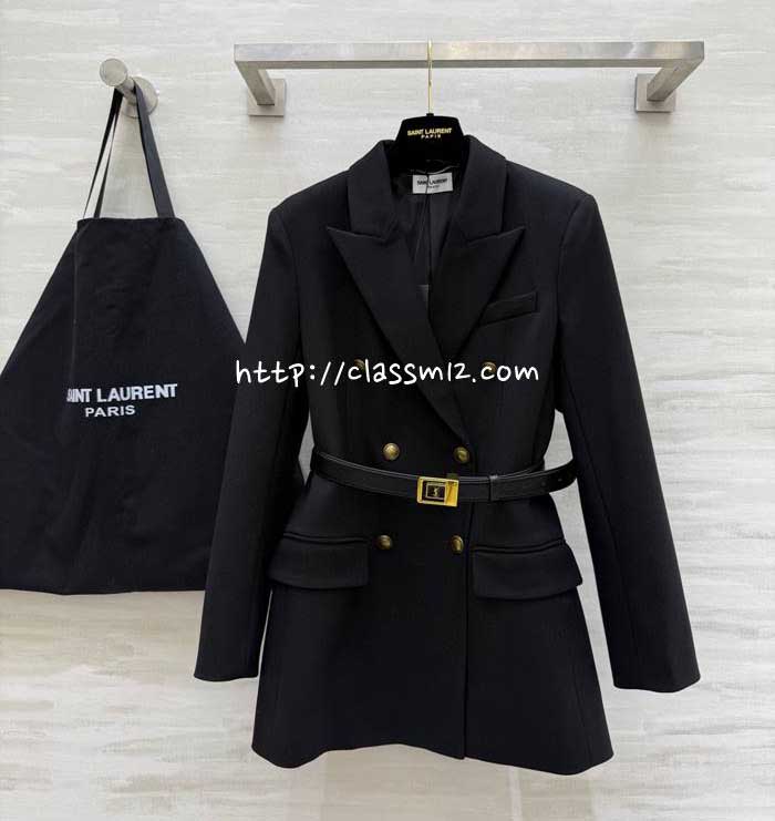 생로랑 25 한정판 여성 긴팔 정장 자켓 A12780