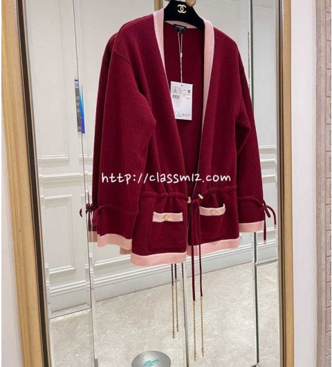샤넬 25 한정판 여성 긴팔 가디건 A12793