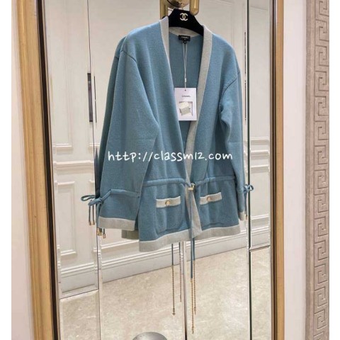 샤넬 25 한정판 여성 긴팔 가디건 A12794