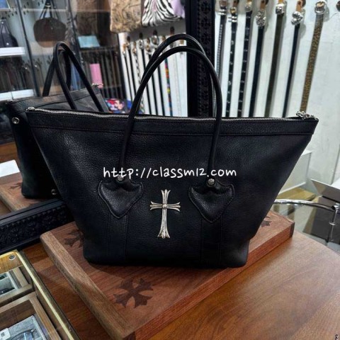 크롬하츠 25 한정판 monica bag 소가죽 카프스킨 가방 C5365