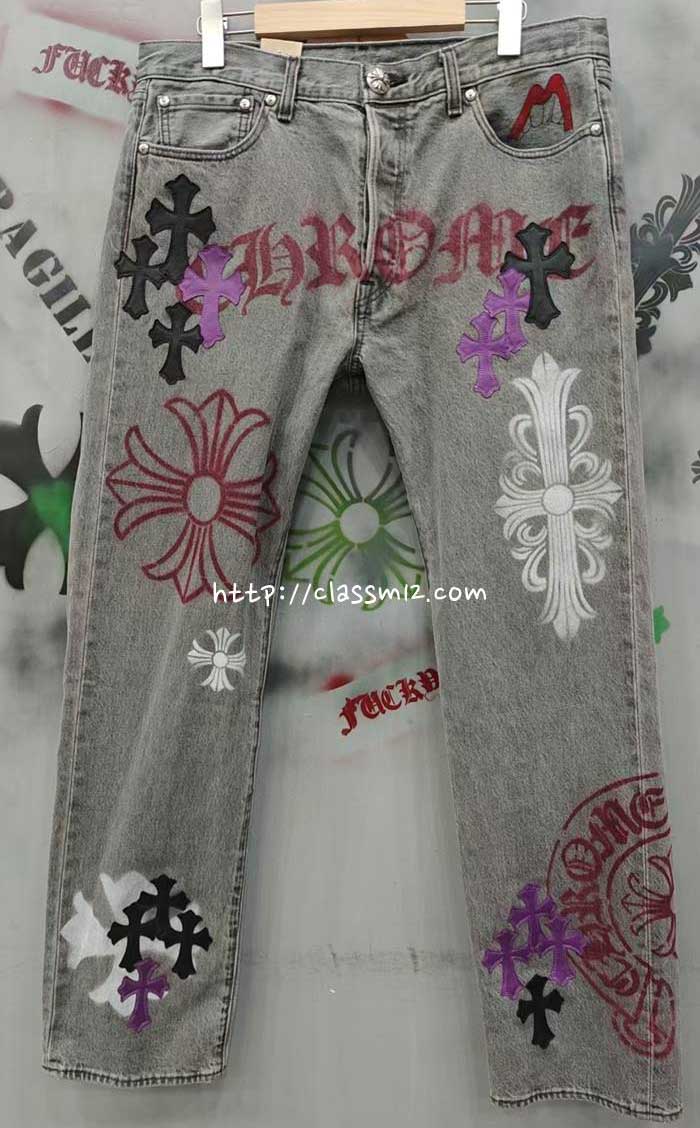 크롬하츠 25 한정판 Levi's Vintage 501 청바지 긴바지 A12820