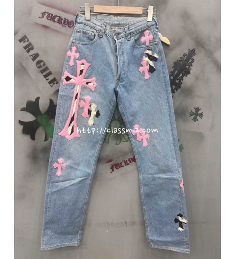 크롬하츠 25 한정판 Levi's Vintage 501 청바지 긴바지 A12823