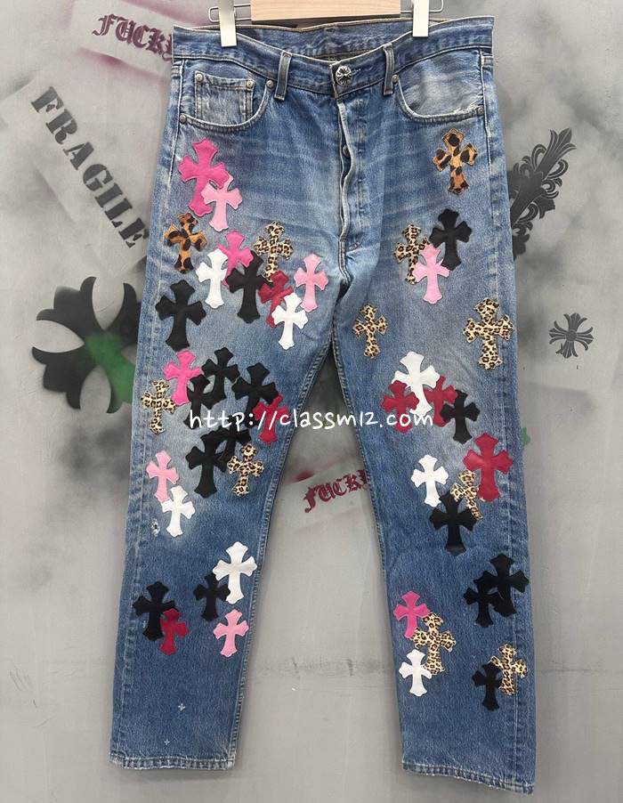 크롬하츠 25 한정판 Levi's Vintage 501 청바지 긴바지 A12824