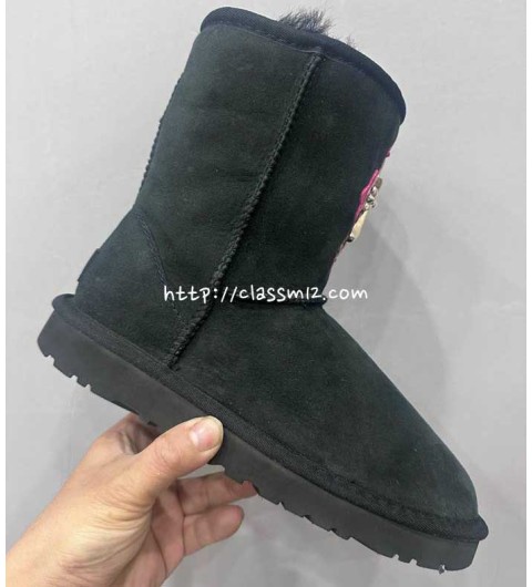 크롬하츠 x UGG 25 한정판 남여공용 Classic 부츠 B4694