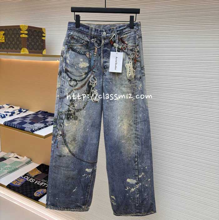 아크네 25 한정판 청바지 긴바지 A12833