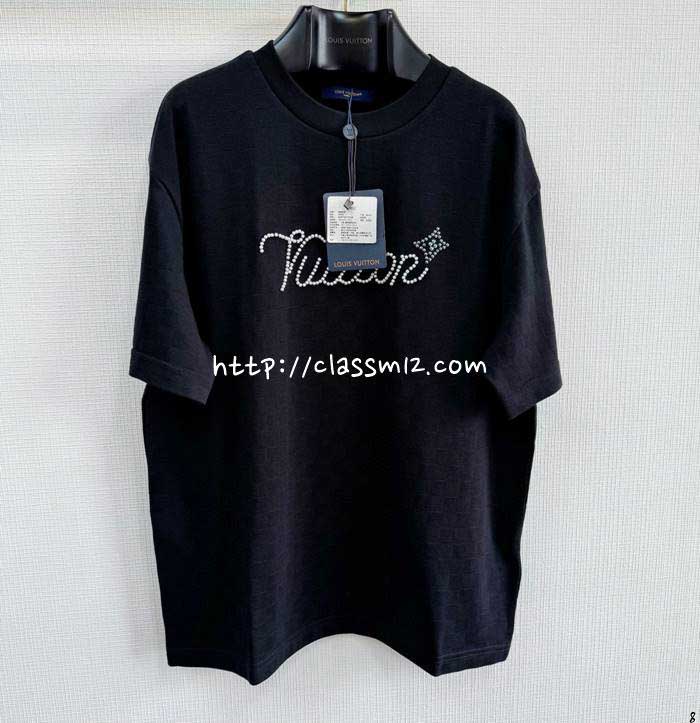 루이비통 25 한정판 Nigo 반팔 티셔츠 A12838